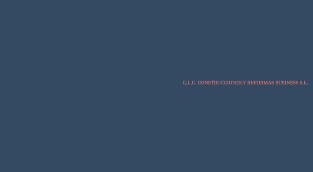 Construcciones y reformas CLC