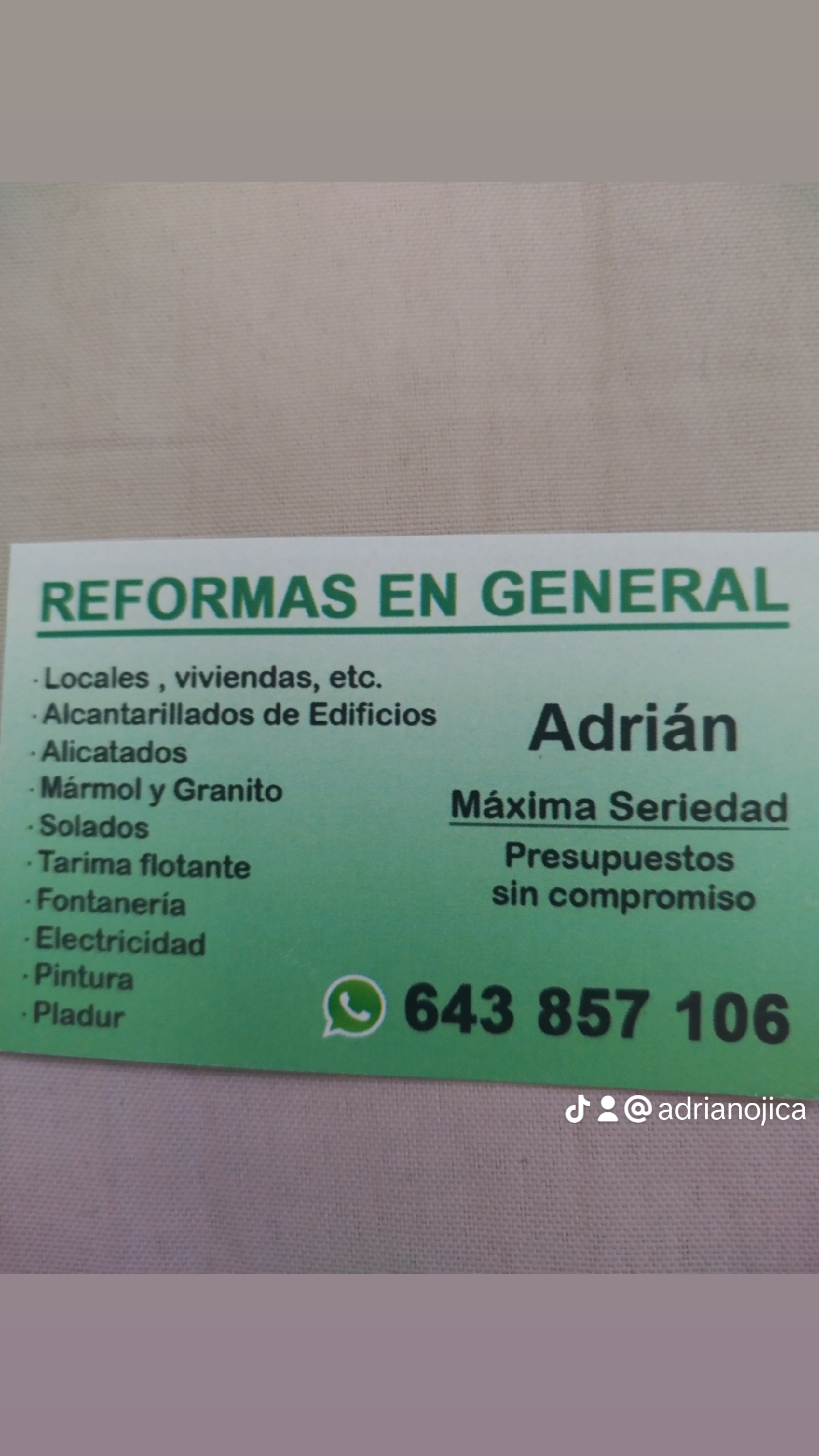 Reformas Integrales Adrián 